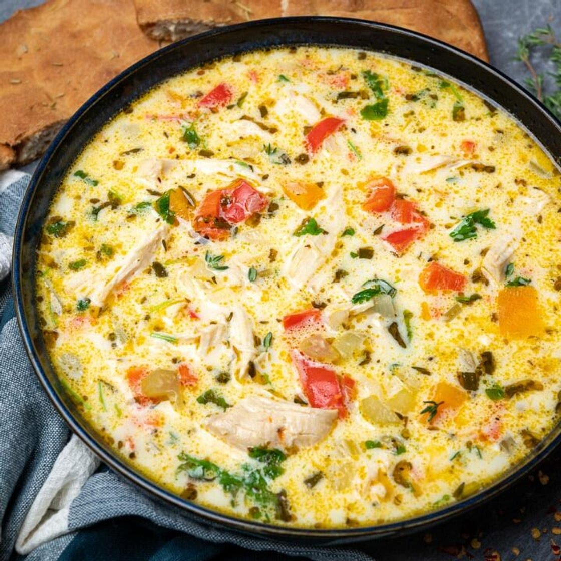 Instant Pot Creamy Chicken Soup