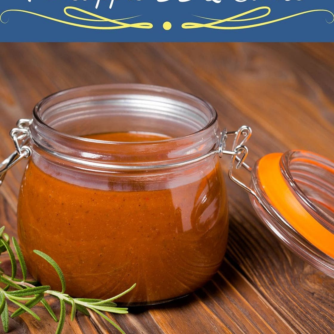 Sweet & Tangy Pineapple BBQ Sauce