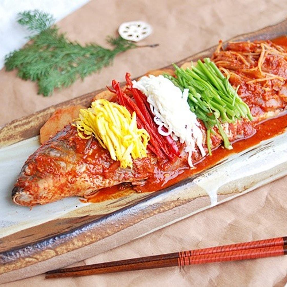 잉어찜 만드는 법