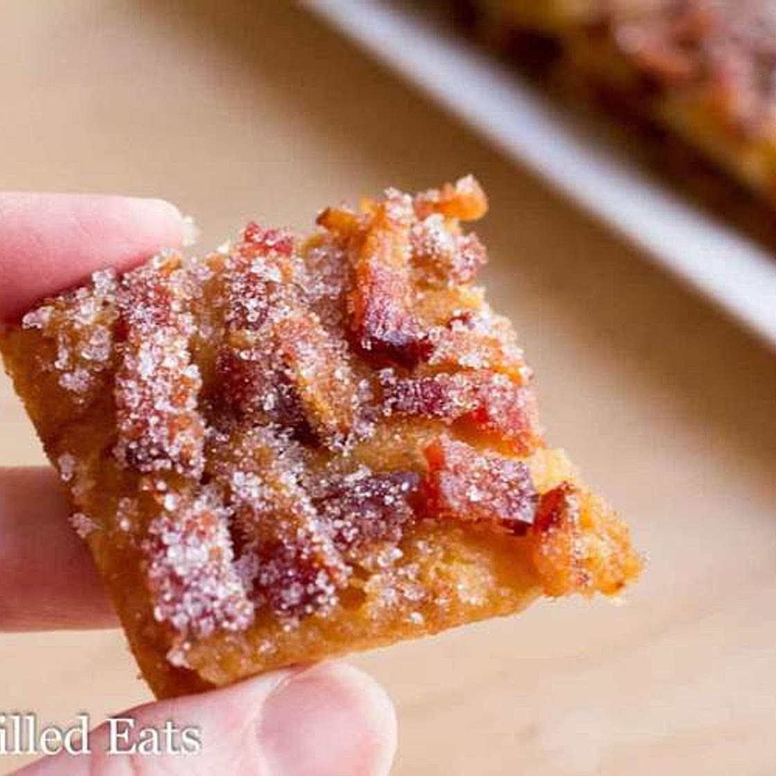 Low Carb Maple Bacon Crack