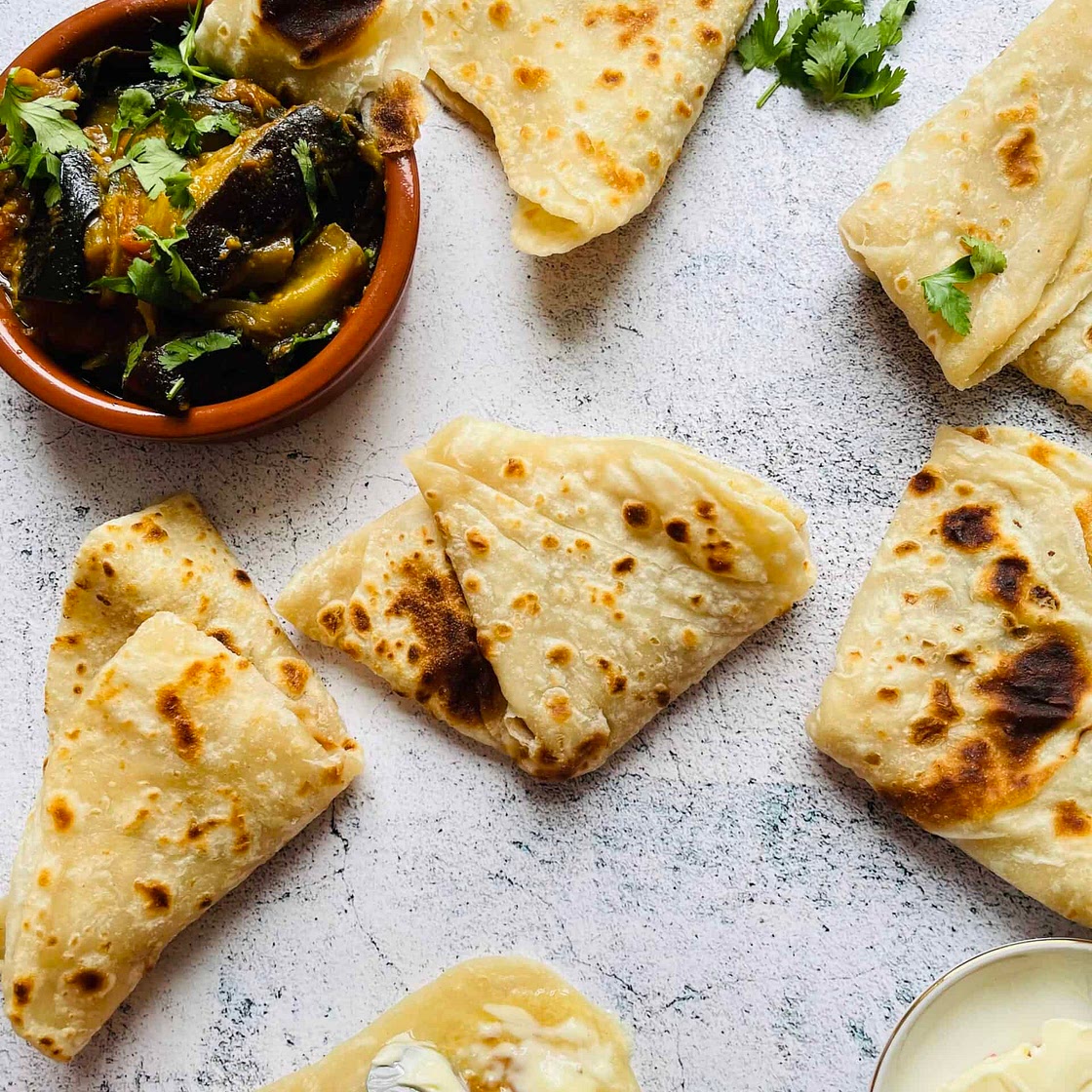 How to make Soft Roti - Indian flat bread recipe