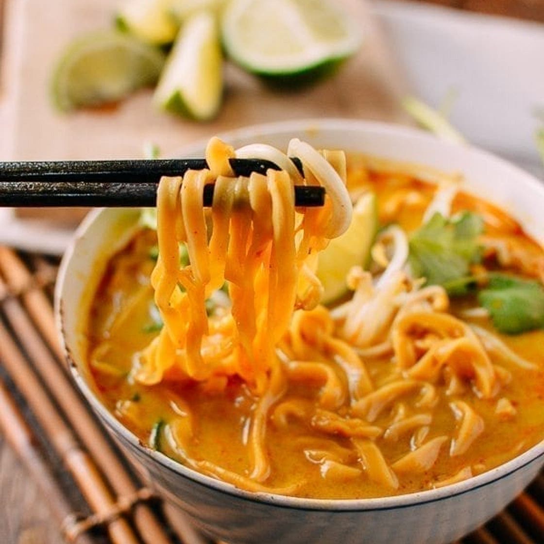 Curry Mee Malaysian Noodle Soup