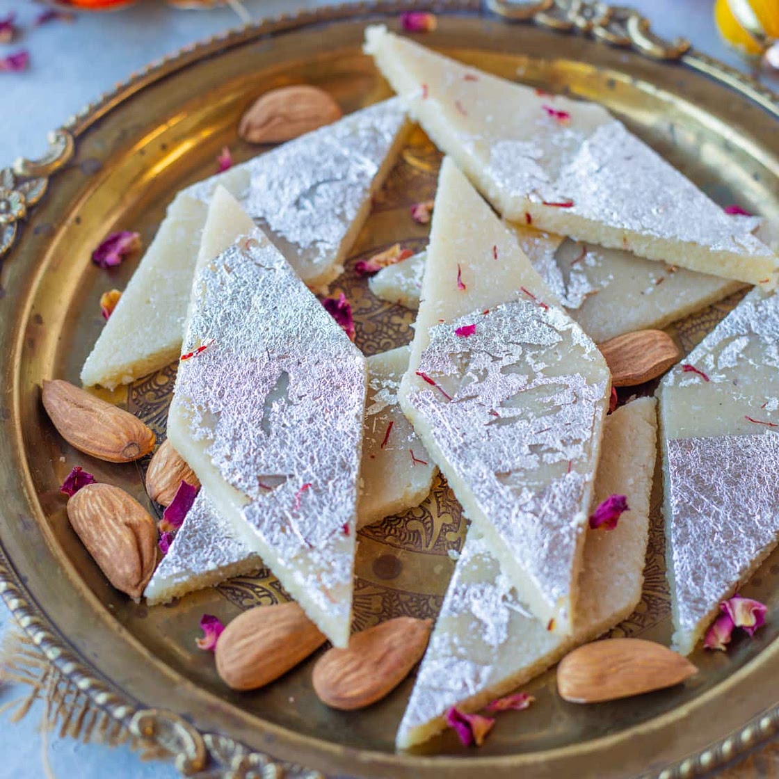 Badam Katli (with Almond Flour)