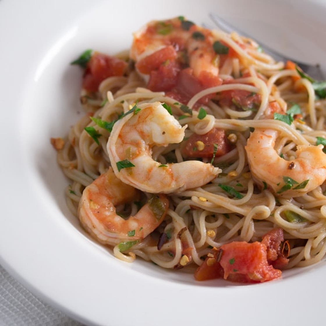 Capellini & Shrimp Fra Diavolo