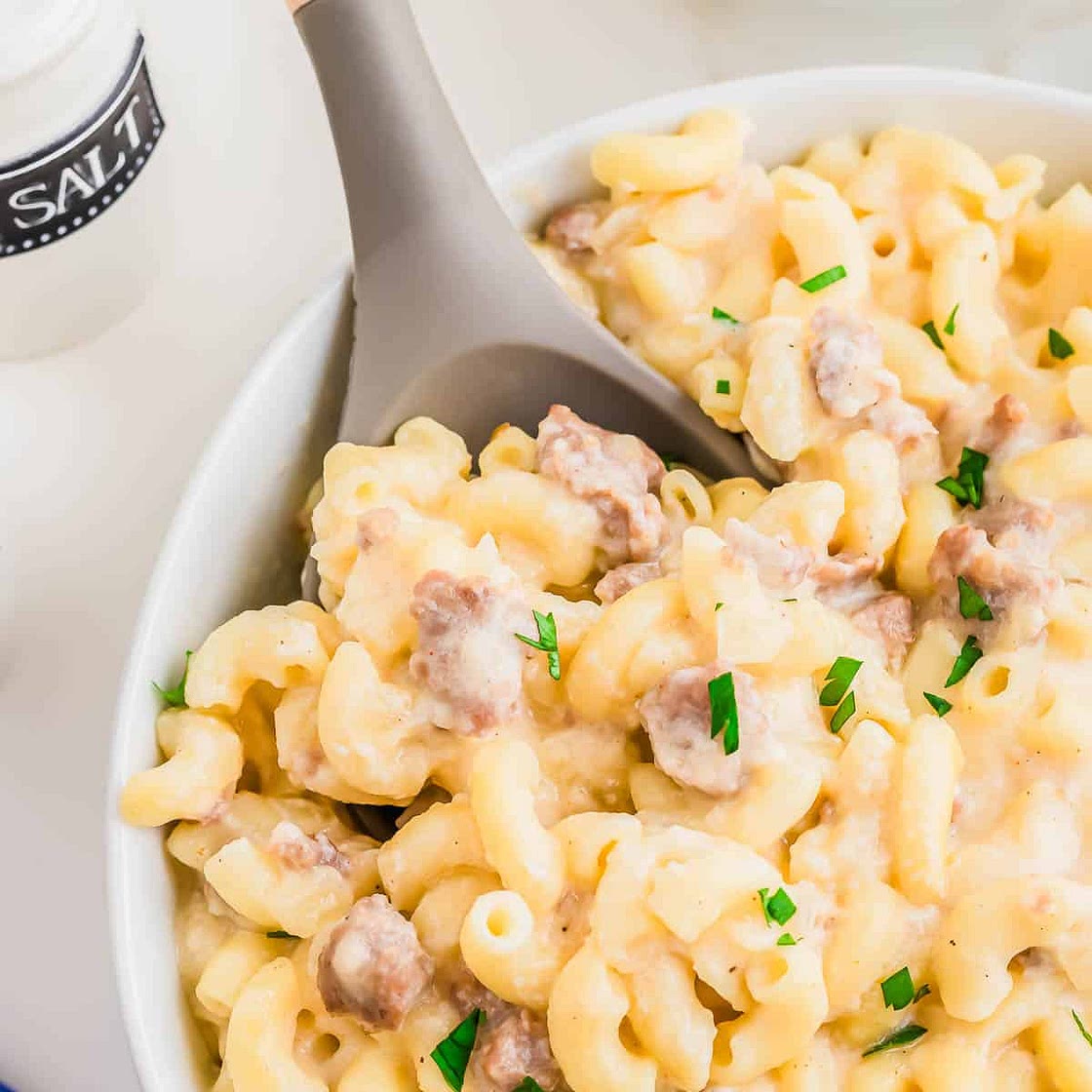 Sausage Mac and Cheese