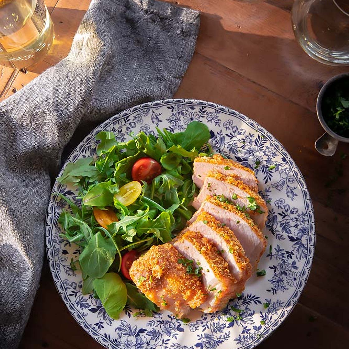 Parmesan Crusted Pork Chops