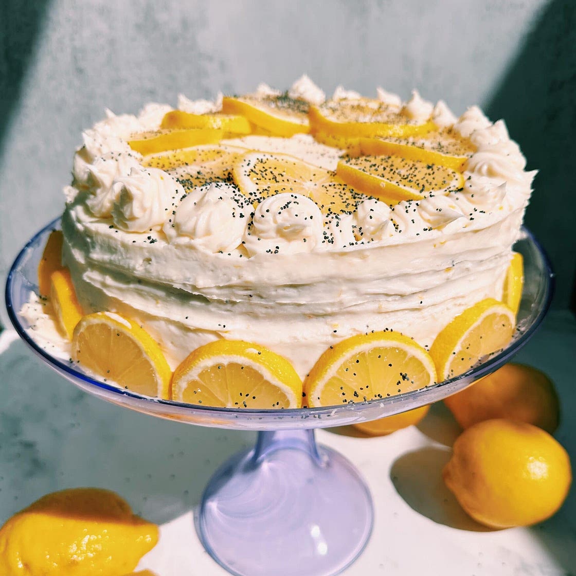 Lemon Poppyseed Cake