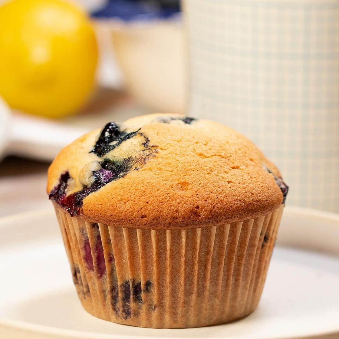 Lemon-Berry Muffins Recipe by Tasty