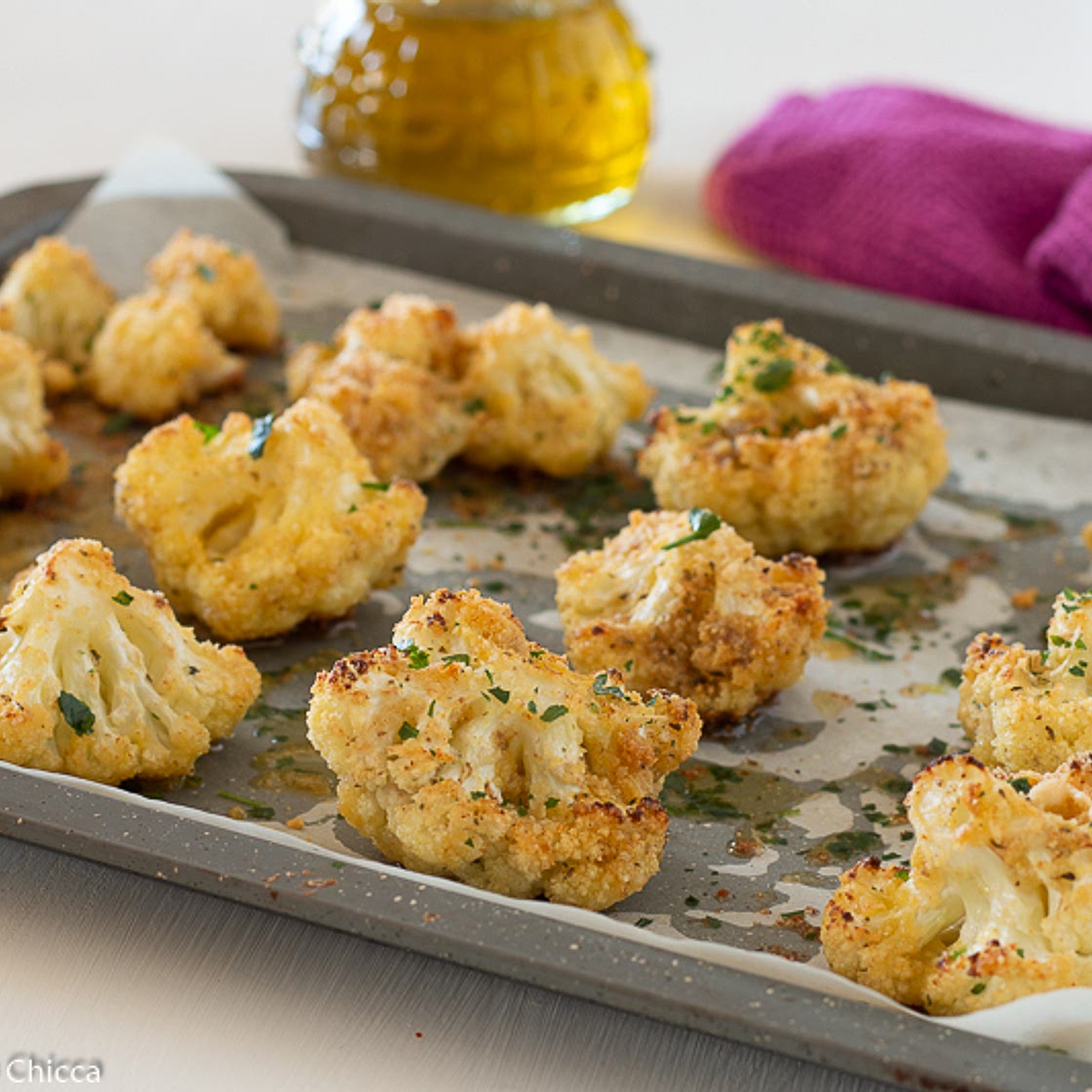 CAVOLFIORE AL FORNO CROCCANTE E SAPORITO