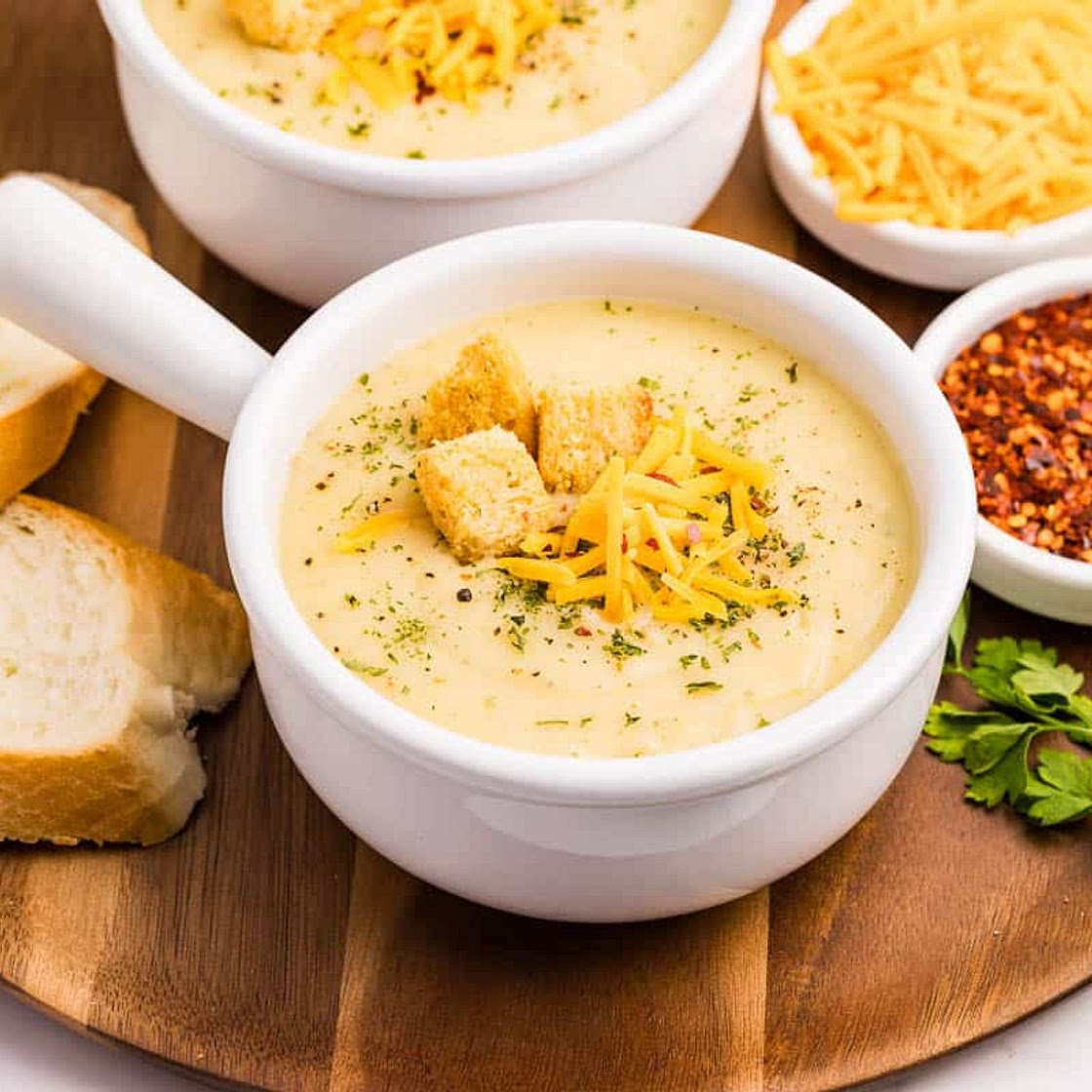 Cauliflower Potato Leek Soup