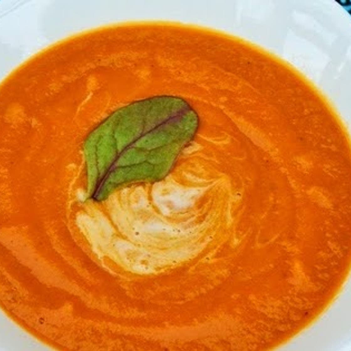 Creamy Butternut Squash and Tomato Soup