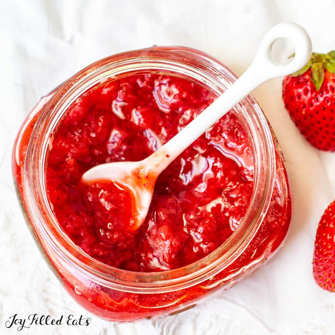 Keto Strawberry Jam