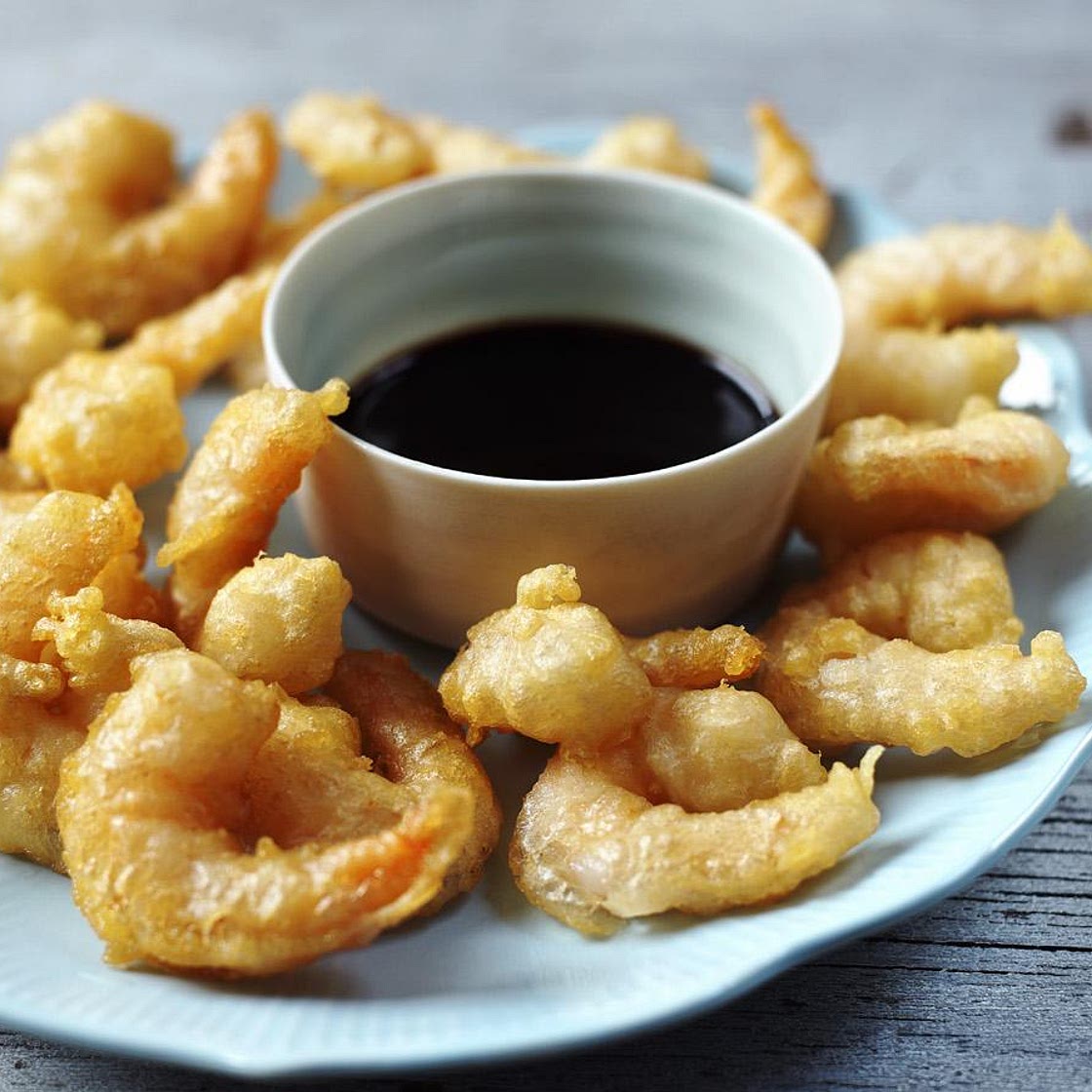 Prawn tempura