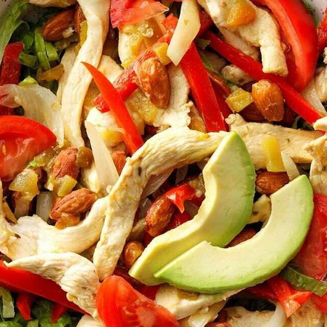 Chicken Fajita Salad