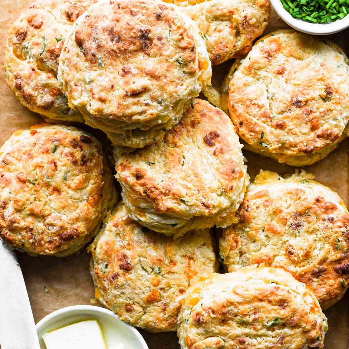 Cheddar Chive Biscuits