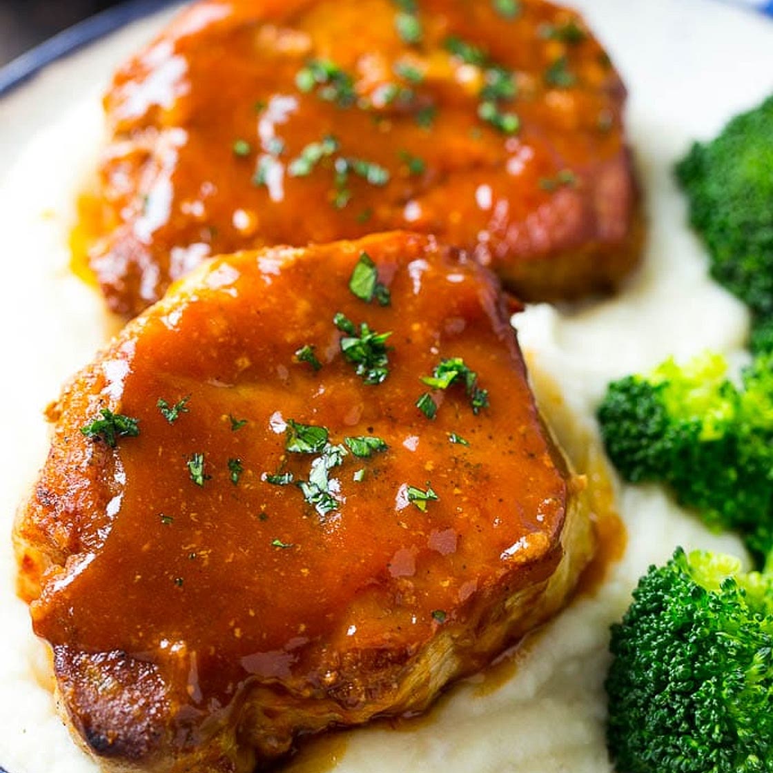 Honey Garlic Pork Chops (Slow Cooker)