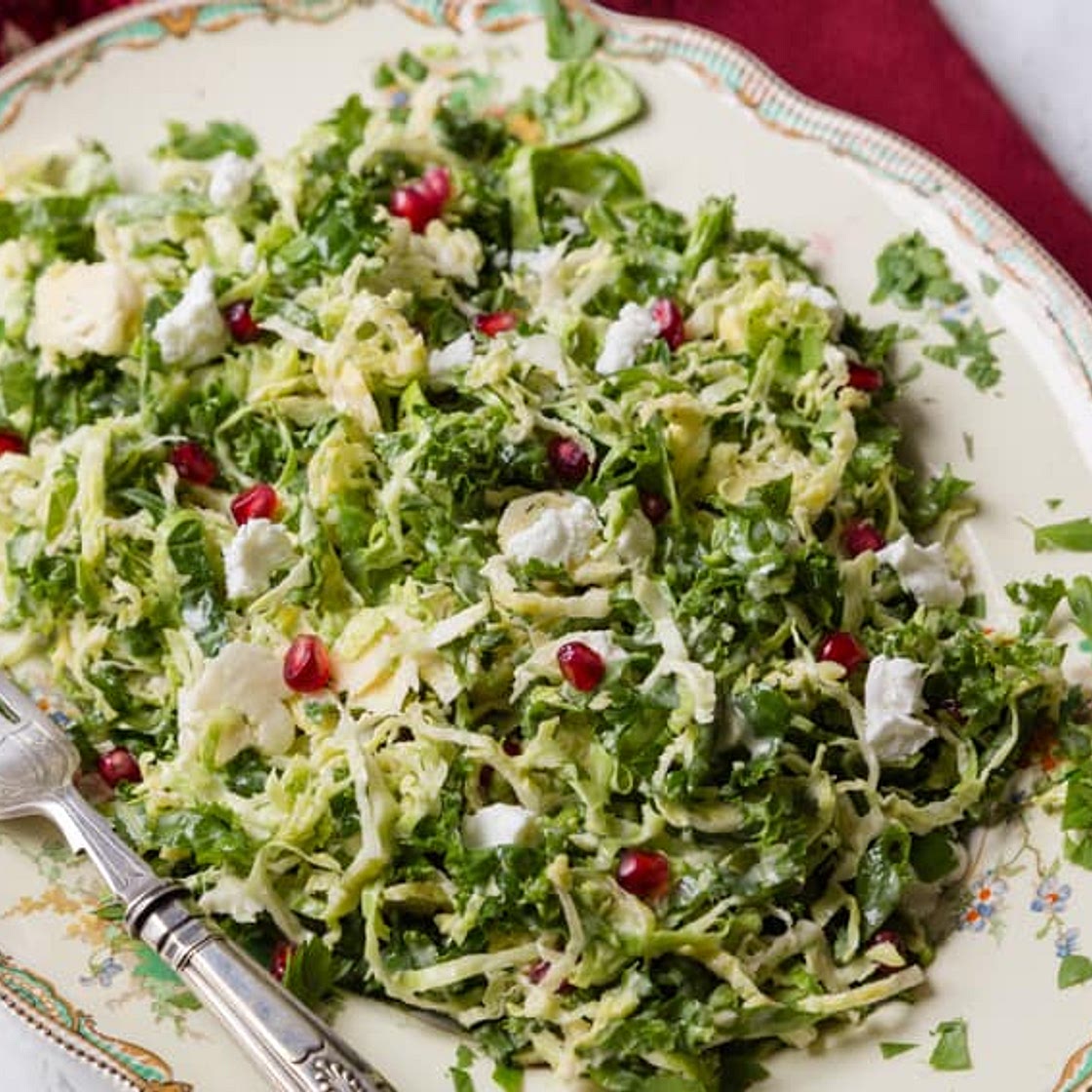 Kale & Brussels Sprouts Slaw