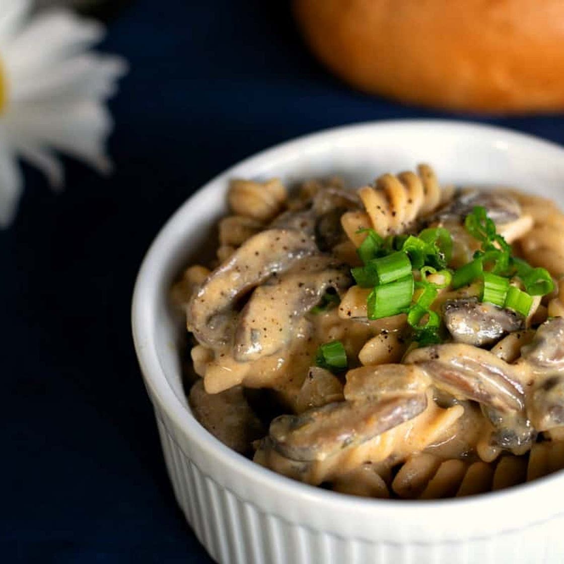 Creamy Mushroom Stroganoff