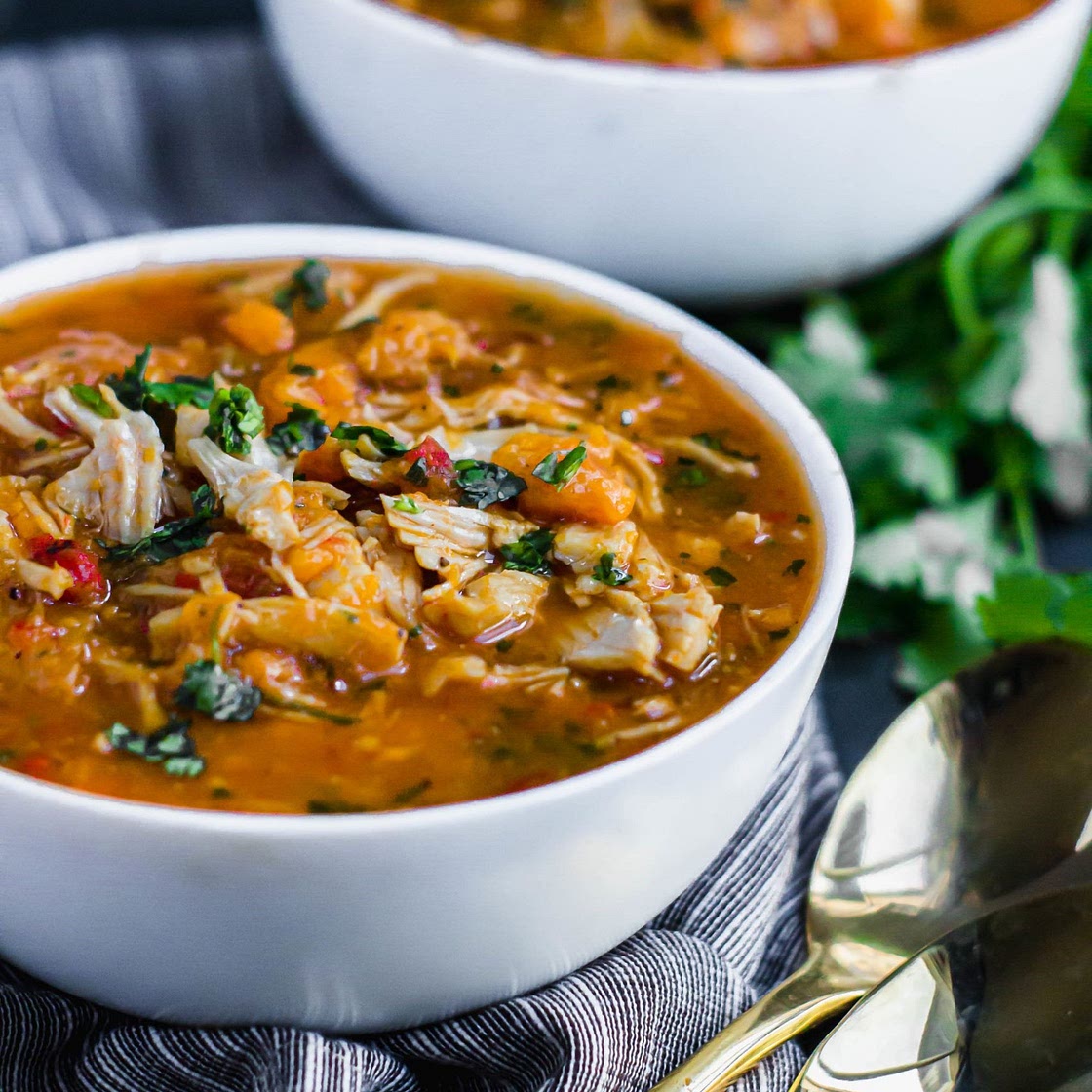 Whole30 Salsa Chicken Stew