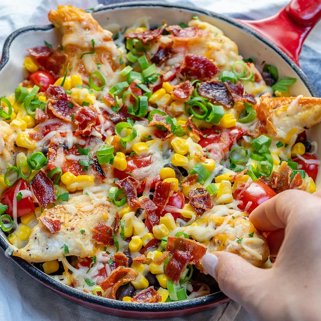 Chicken “Nachos” Skillet