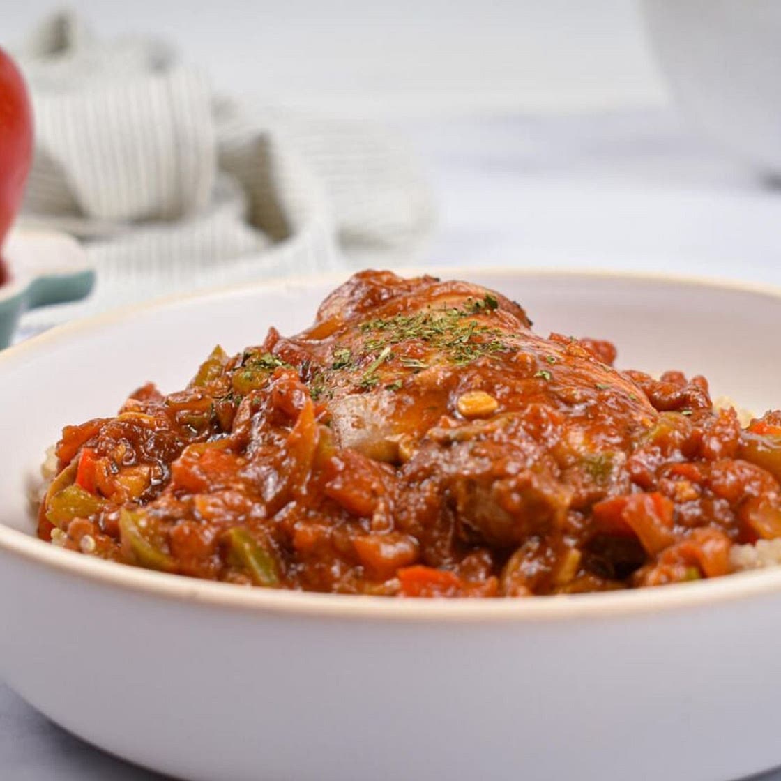 Slow Cooker Chicken Cacciatore