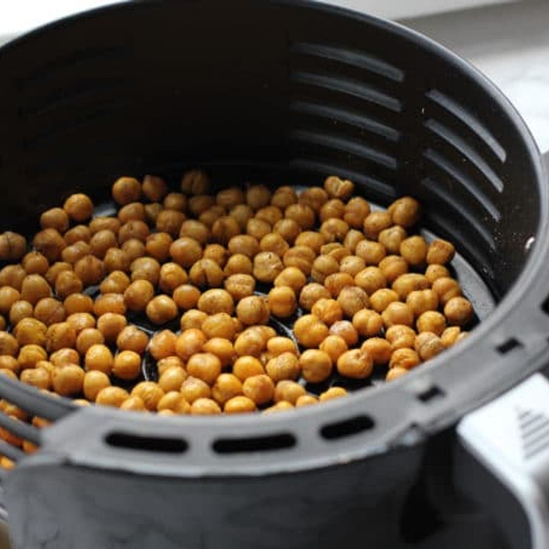 How to Make Crispy Chickpeas in an Air Fryer