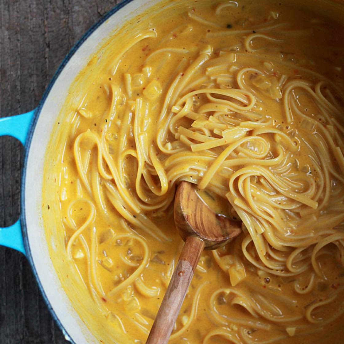 One Pot Creamy Pumpkin Pasta