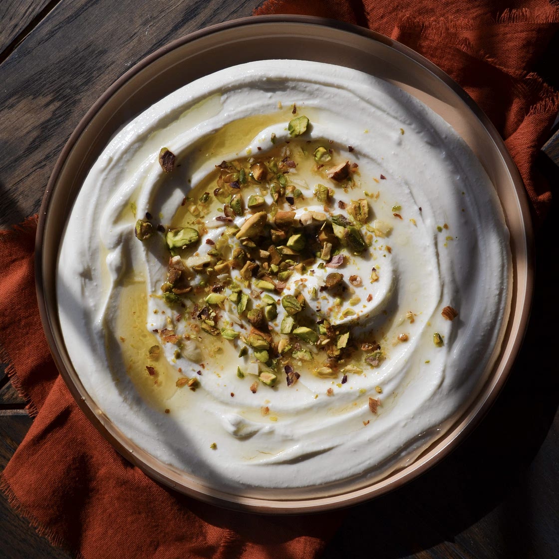 Whipped Feta Dip with Honey & Pistachios