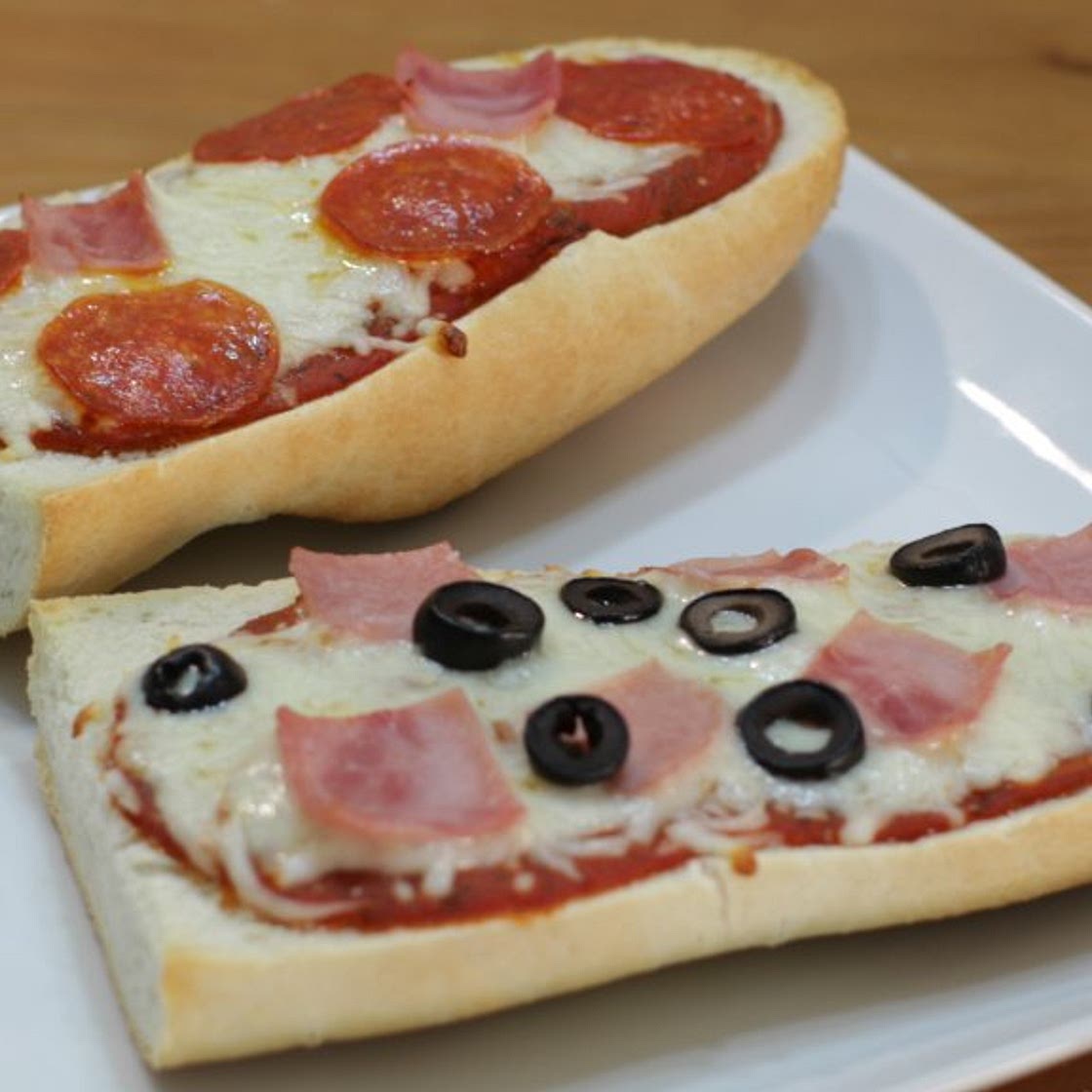 Homemade French Bread Pizza