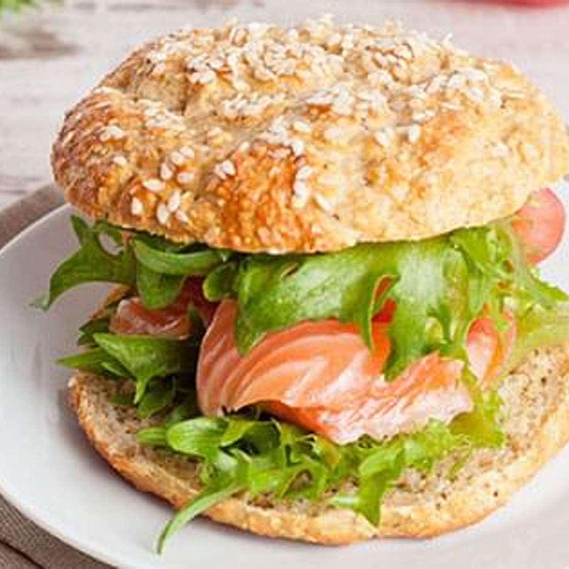 Smoked Salmon Sandwich