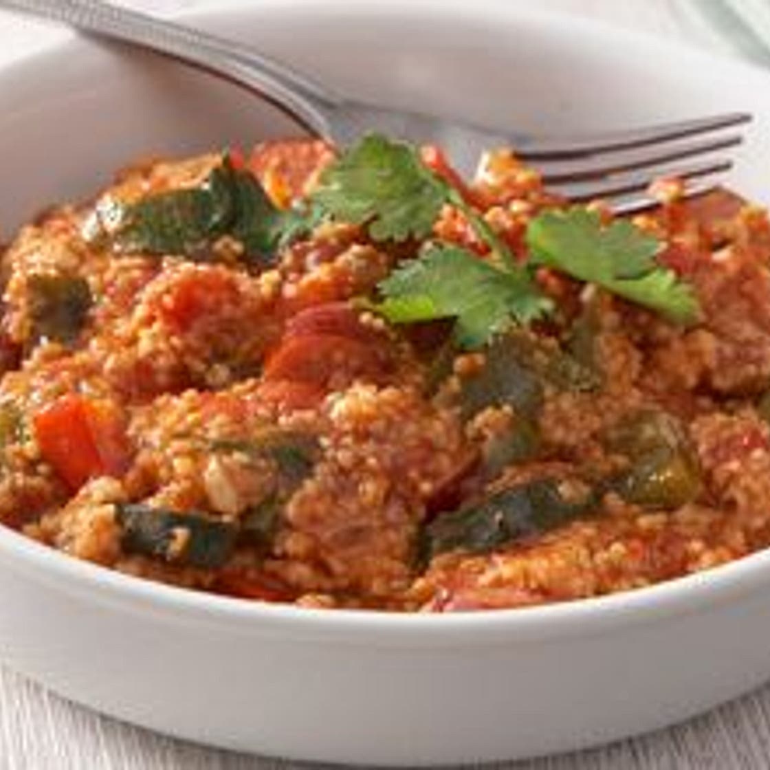 Couscous with sausages recipe