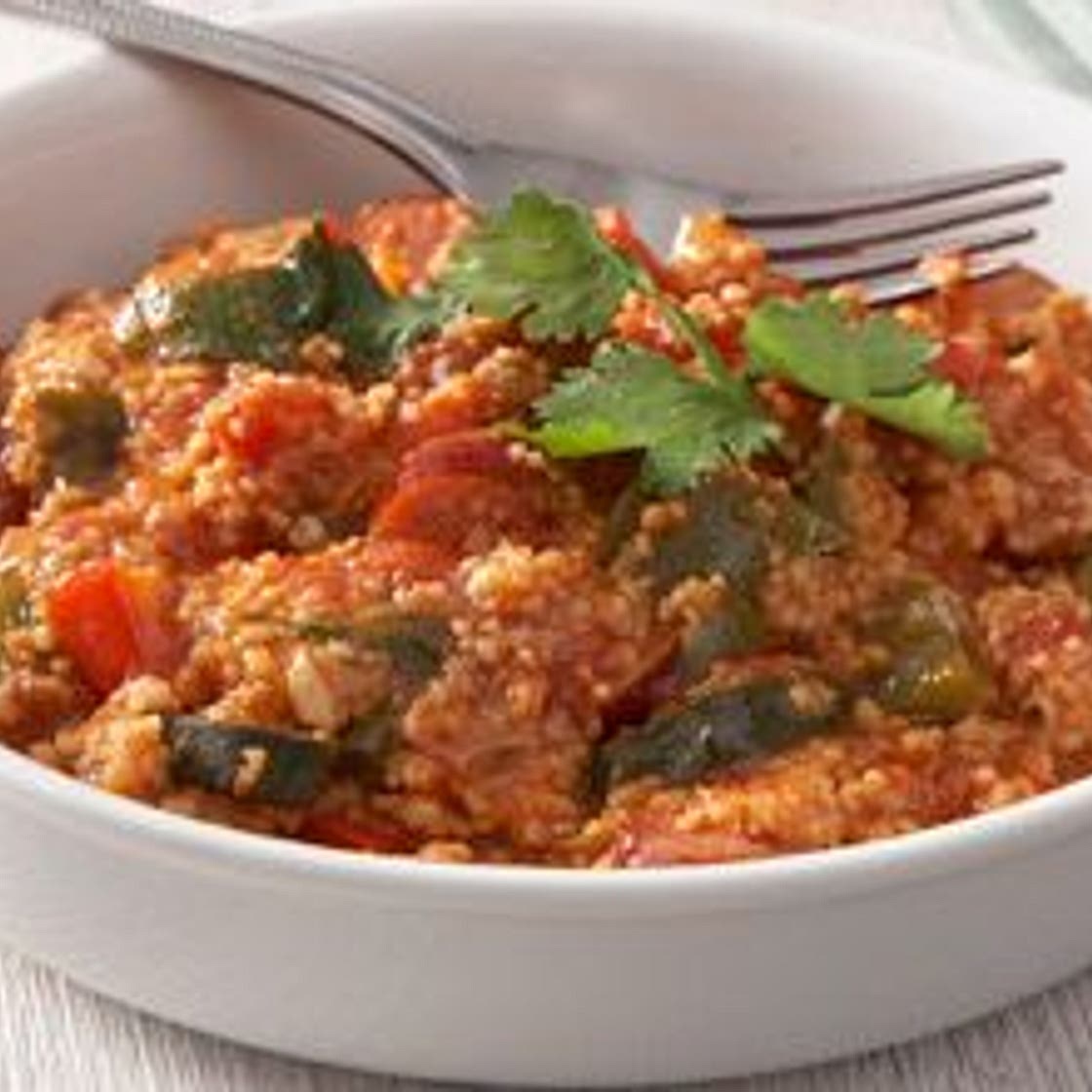 Couscous with sausages recipe