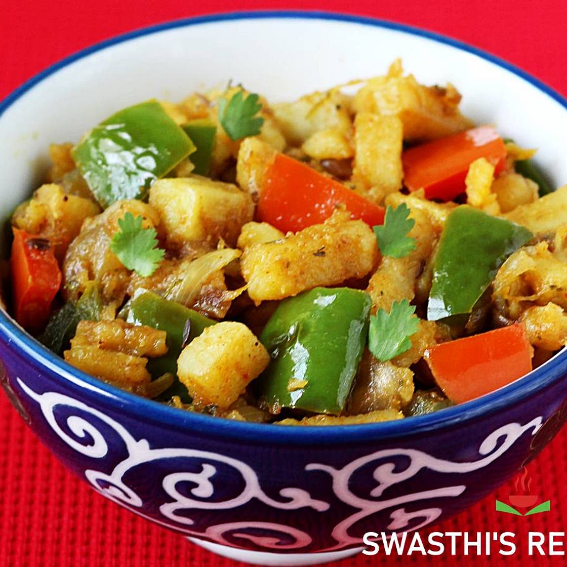 Aloo Capsicum | Aloo Shimla Mirch