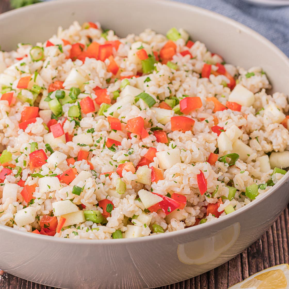 Apple & Brown Rice Salad