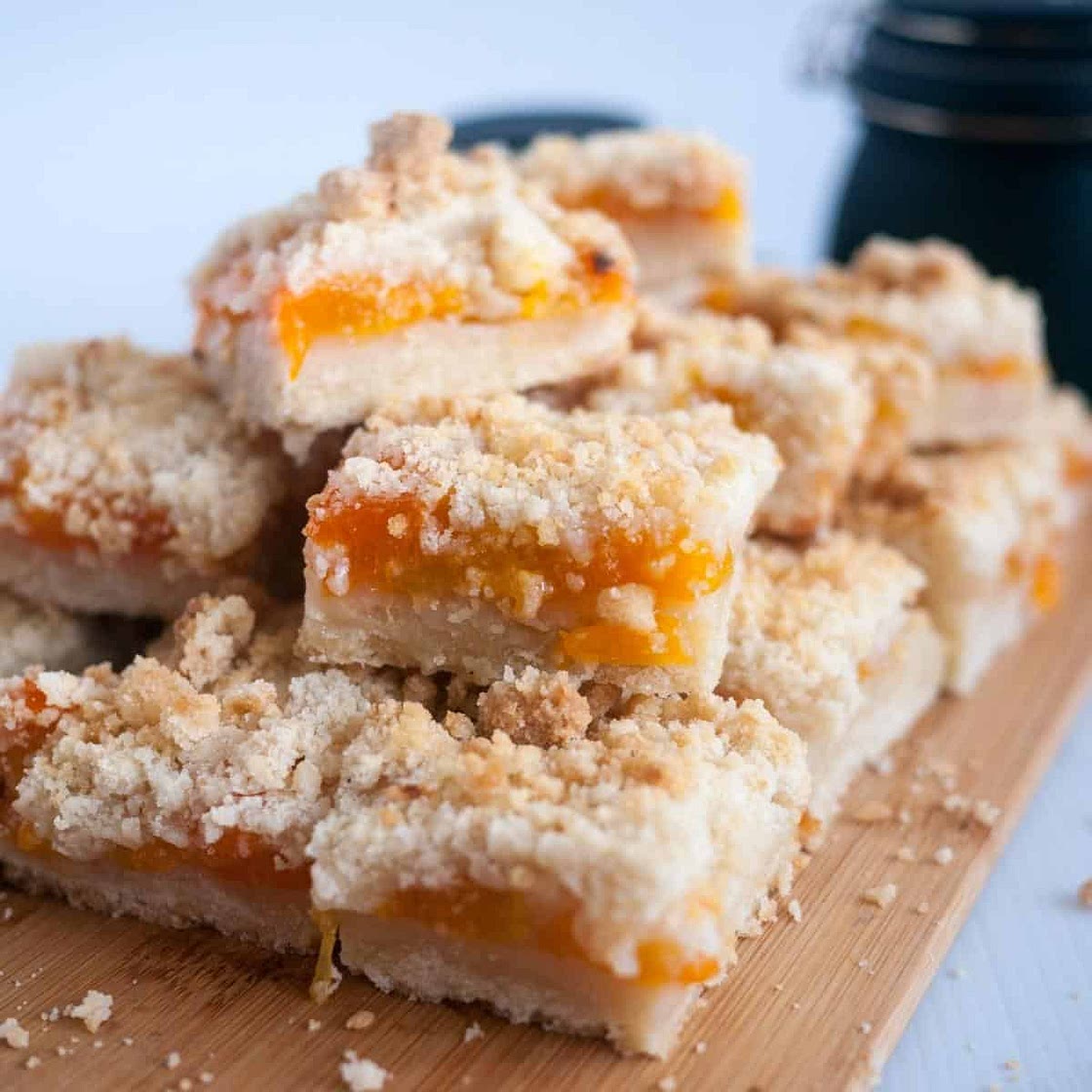 Apricot Crumble Squares