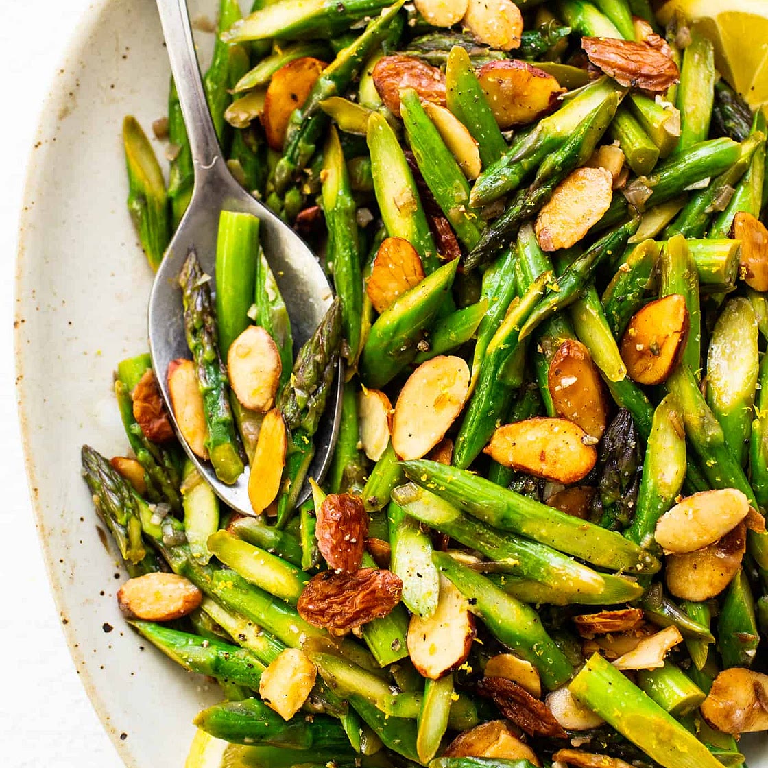 Asparagus Almondine