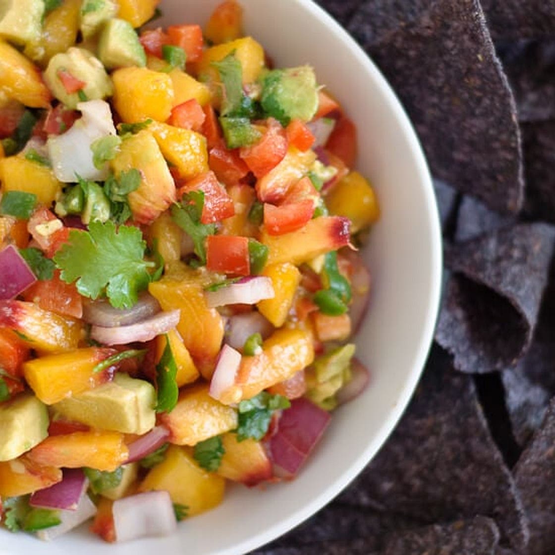 Avocado Peach Salsa