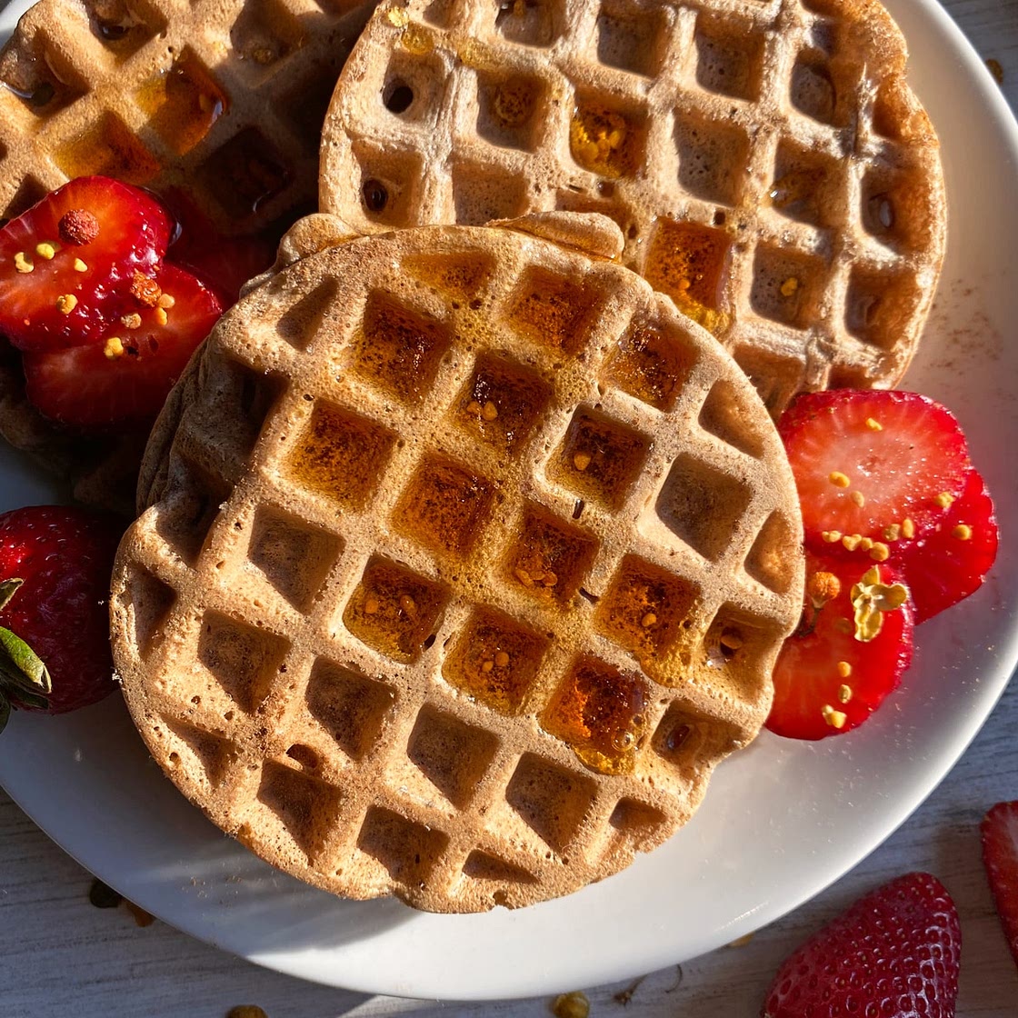 Cassava Flour Waffles (Paleo)