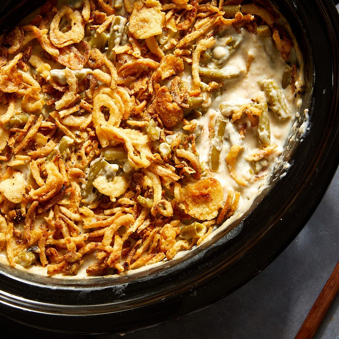 Crockpot Green Bean Casserole