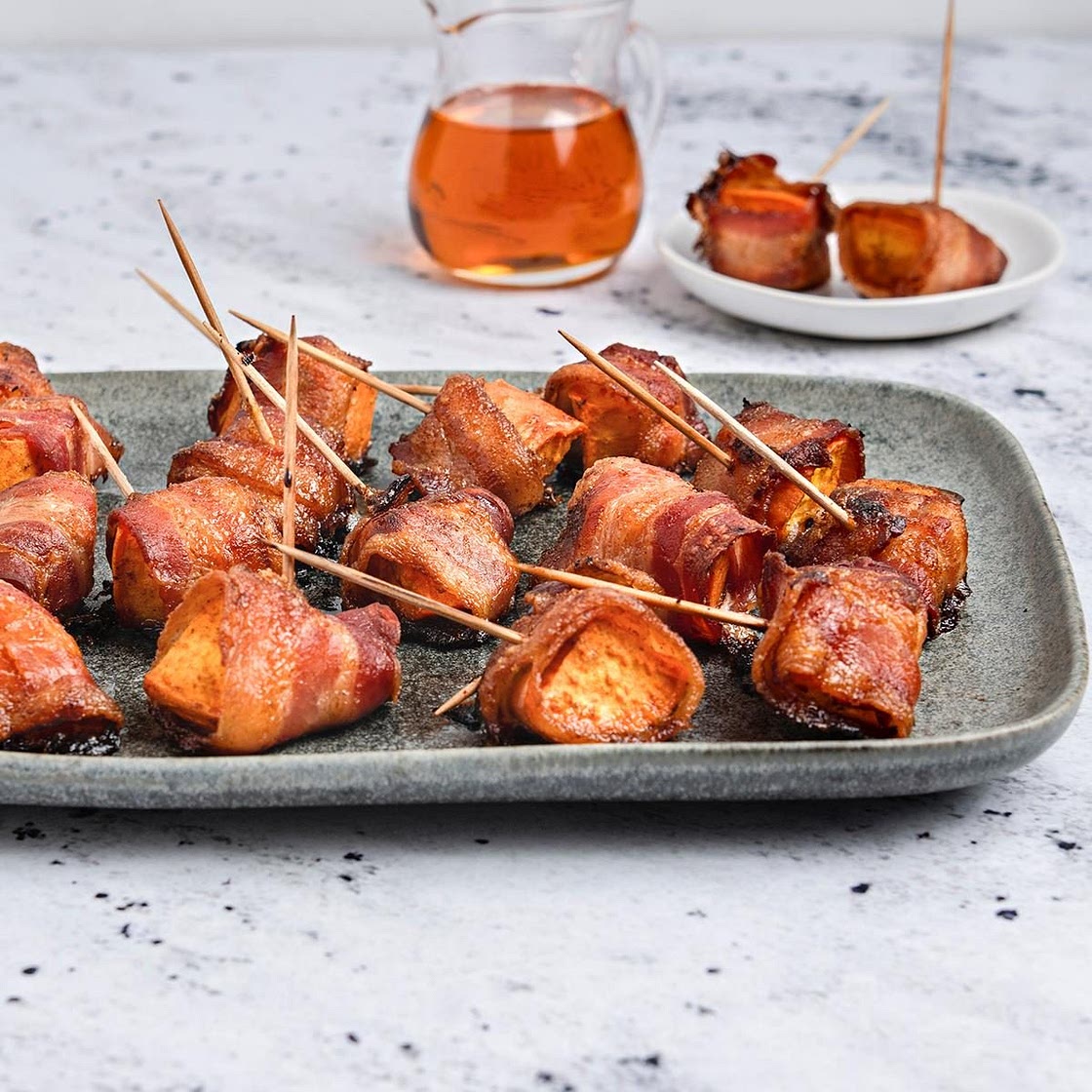 Bacon-Wrapped Sweet Potatoes