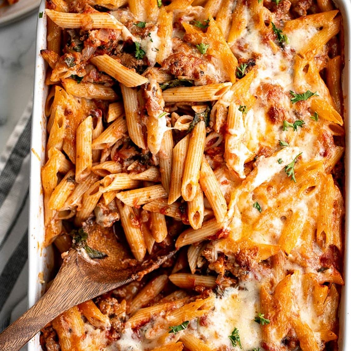 Pasta Bake with Sausage