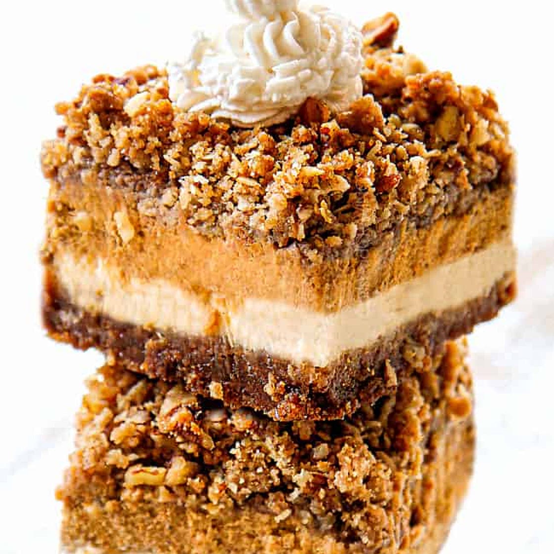 Pumpkin Cheesecake Bars