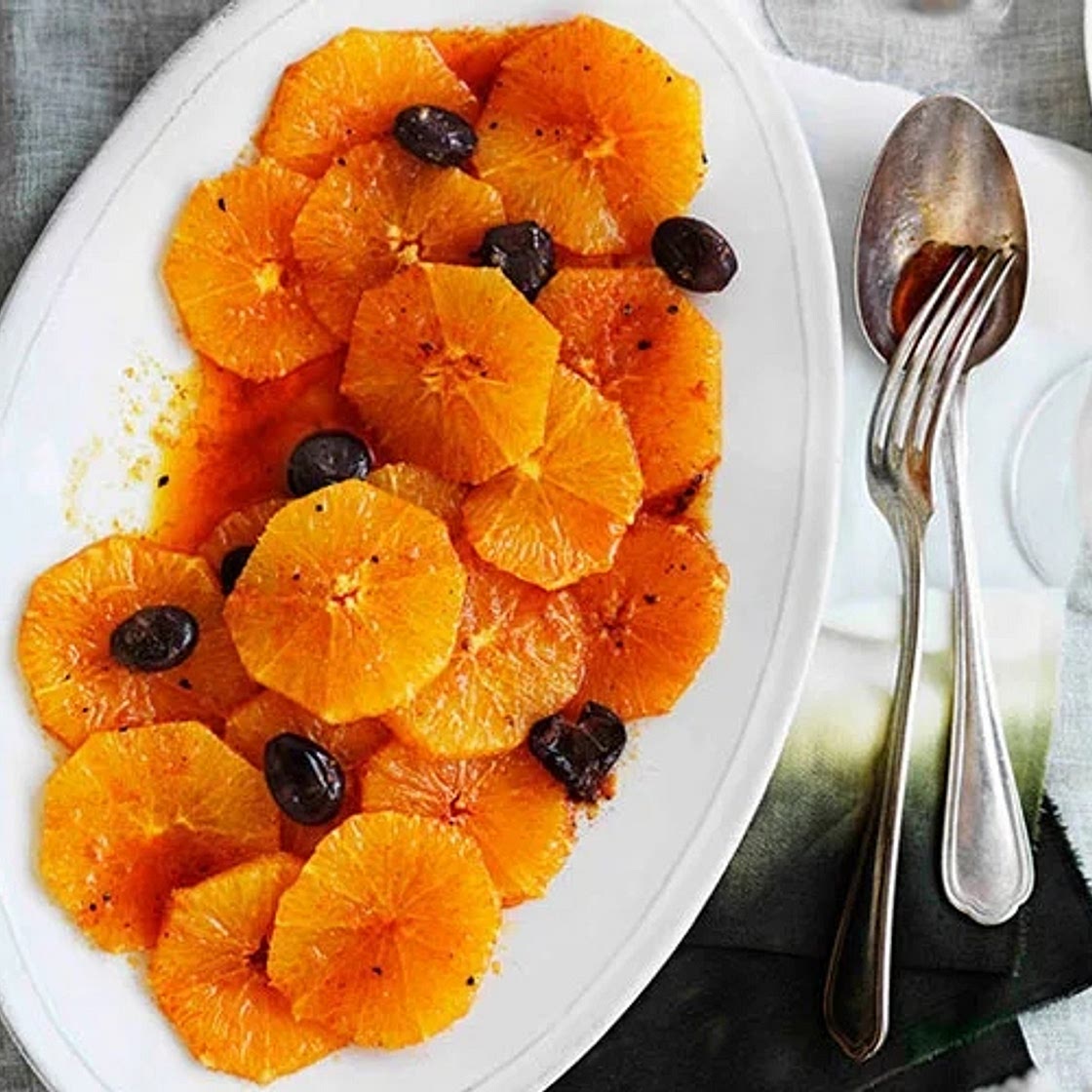 Orange and olive salad