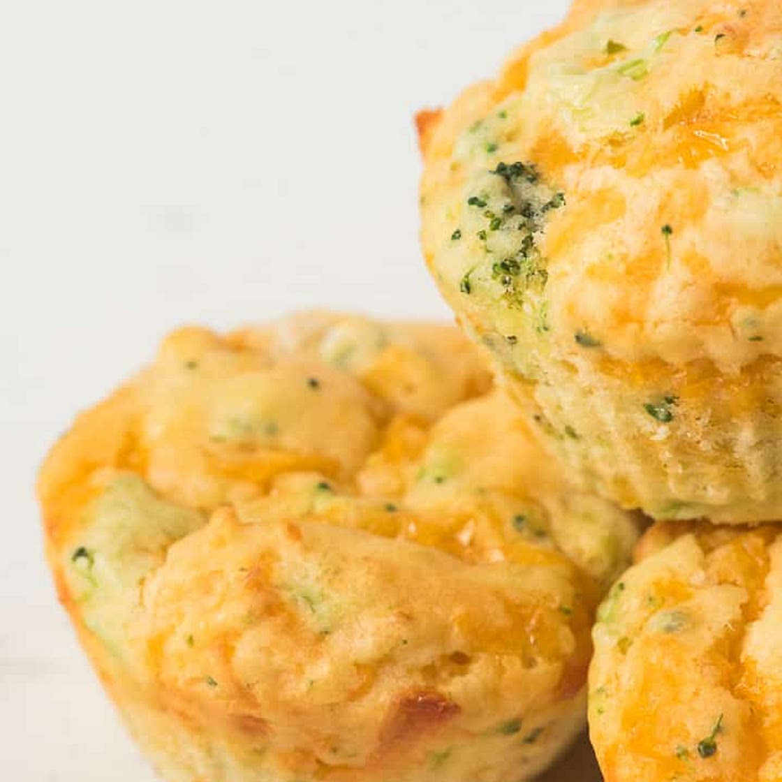 Broccoli Cheddar Muffins