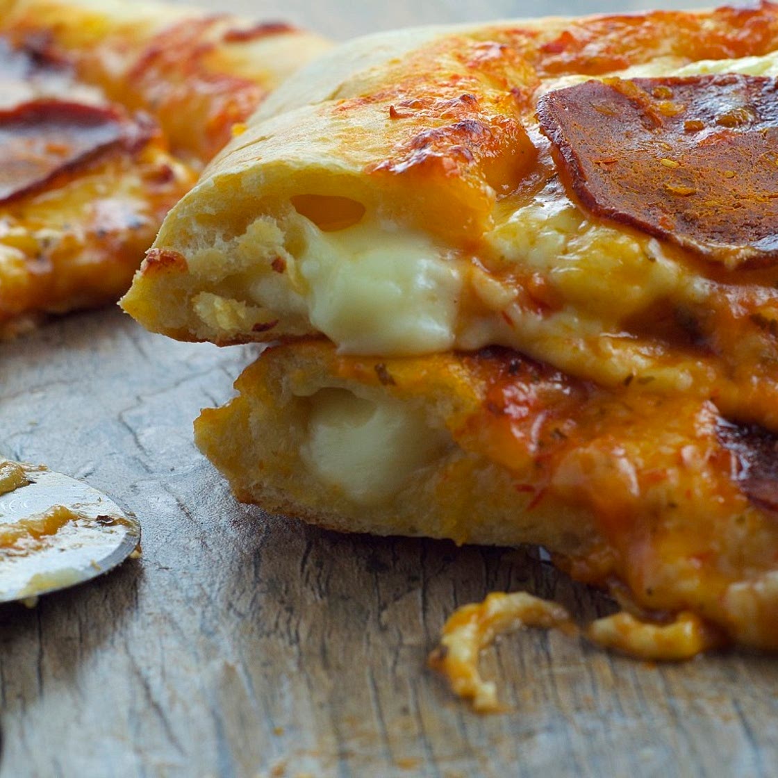 Stuffed Crust Pepperoni Pizza