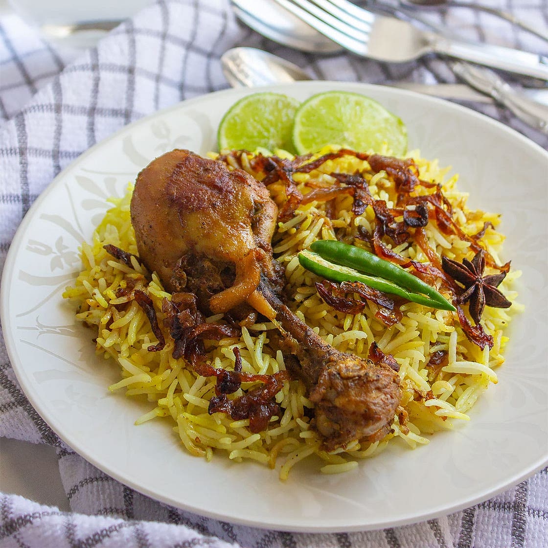 Hyderabadi Chicken Biryani
