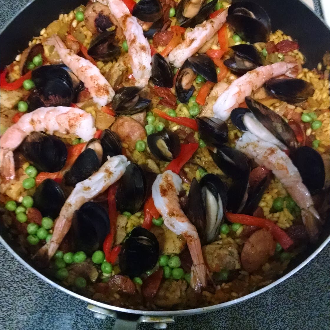 Spanish Paella For A Crowd