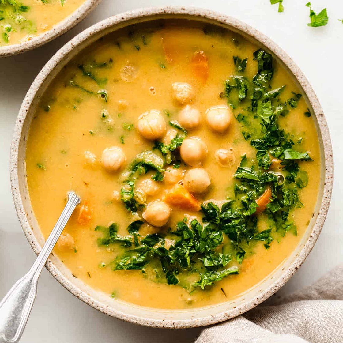 Golden Chickpea Soup