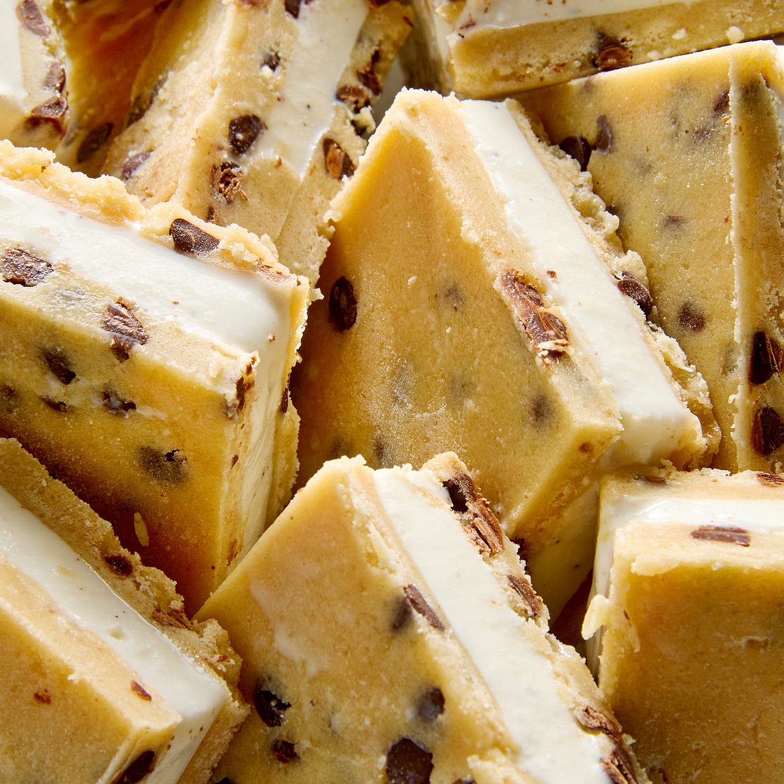 Cookie Dough Ice Cream Sandwiches