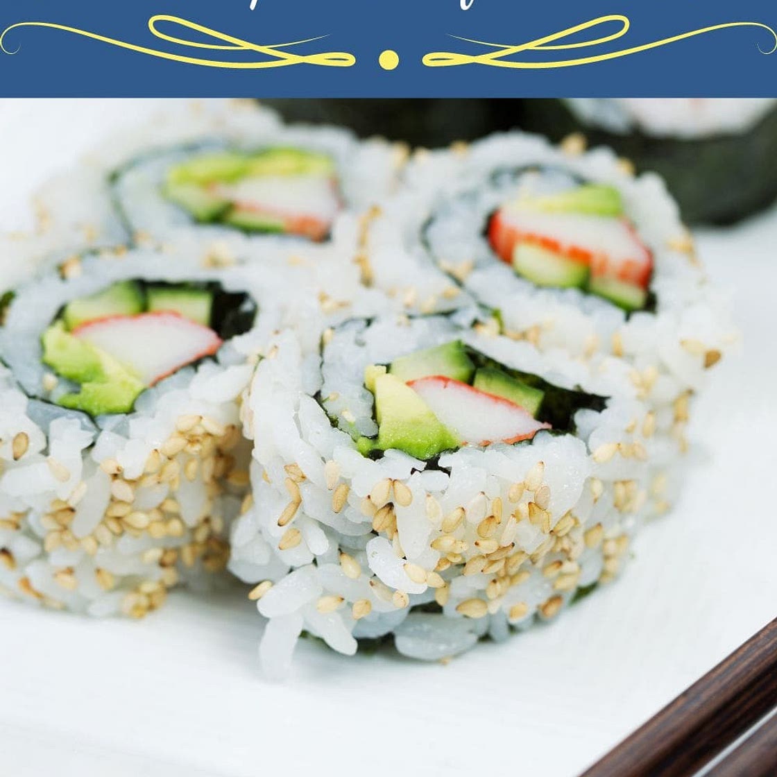 Imitation Crab Sushi Roll Recipe: California Roll